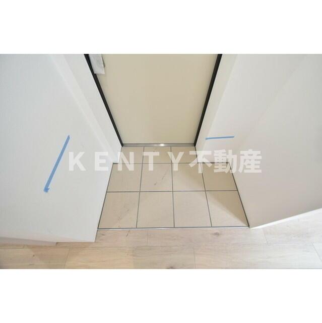 玄関　明るい玄関です