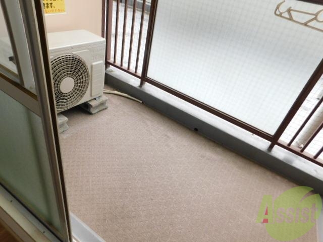 バルコニー　風通しがいいです