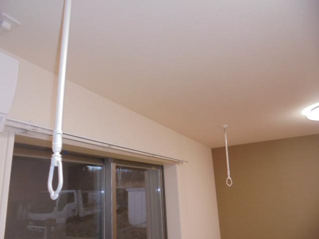 その他設備　室内物干