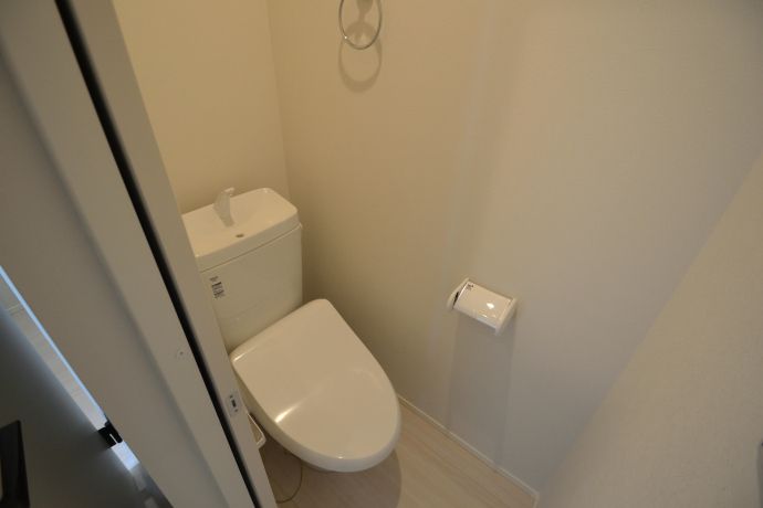 トイレ　ゆったりとした空間のトイレです