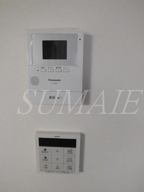 セキュリティ　安心のTVモニター付きインターホン