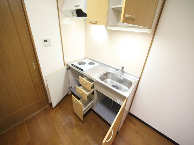 キッチン　キッチン（2口電気コンロ付）