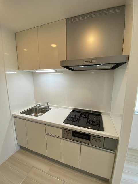 キッチン　お手入れ楽々システムキッチン。