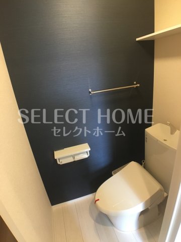 トイレ　ゆったりとした空間のトイレです