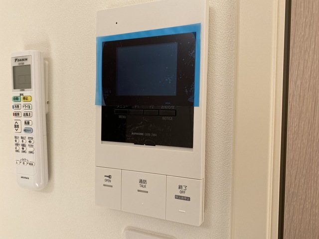 セキュリティ　訪問者はココで確認