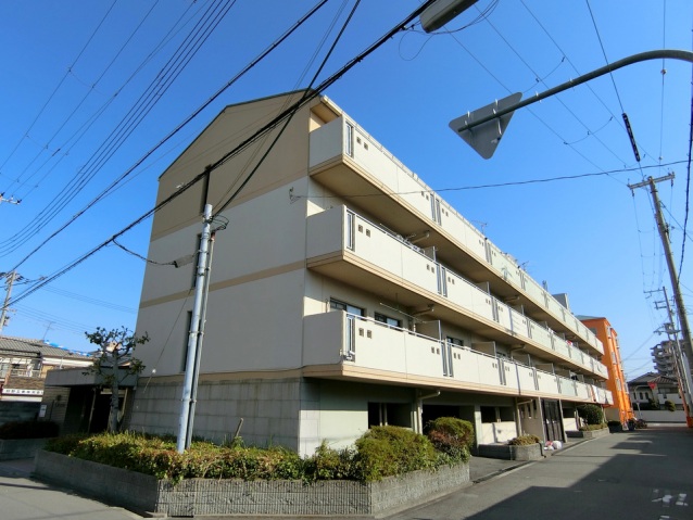 建物外観　バイク置き場有り