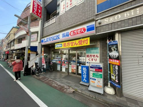 コンビニ　ローソン 荏原町駅前店（コンビニ）まで428m
