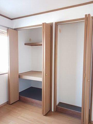 収納　十分な収納スペースがあります