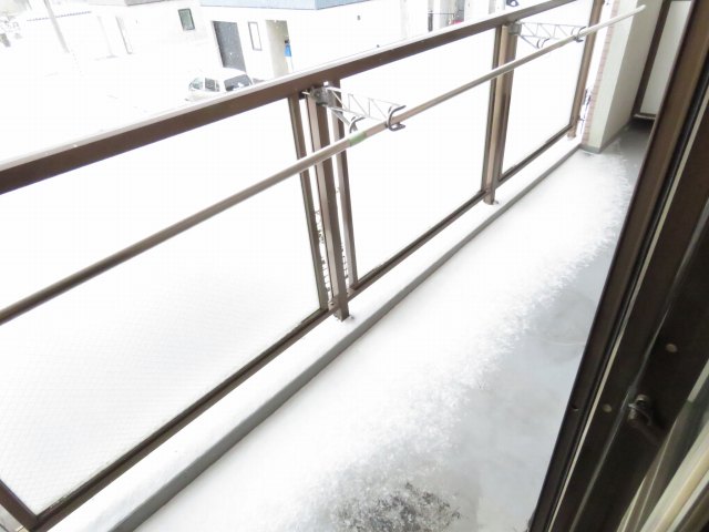 バルコニー　洗濯物が干せます☆