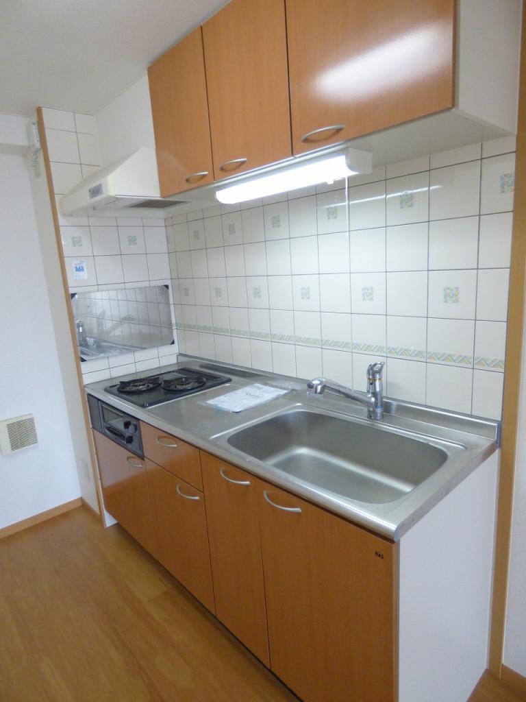 キッチン　すっきりしたキッチンです