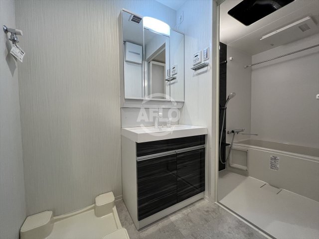 洗面設備　CITY PAL CREST TANIMACHI(シティパル