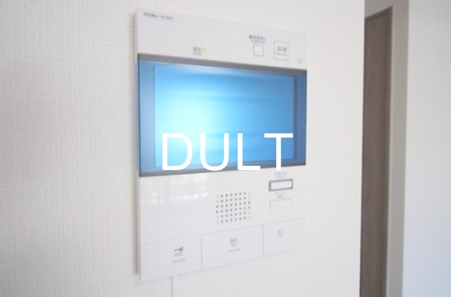 セキュリティ　モニター付きインターホンです。