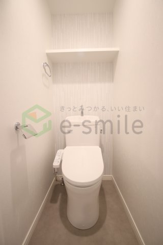 トイレ　ゆったりとした空間のトイレです