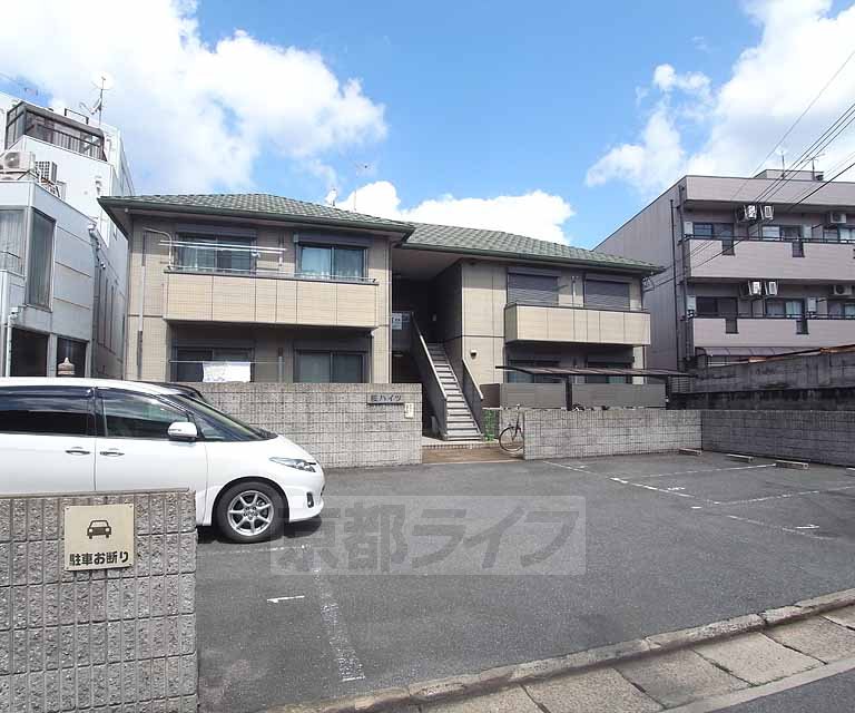 建物外観　・お問い合わせは京都ライフまで・