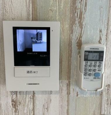 セキュリティ　TVモニター付きインターホン☆
