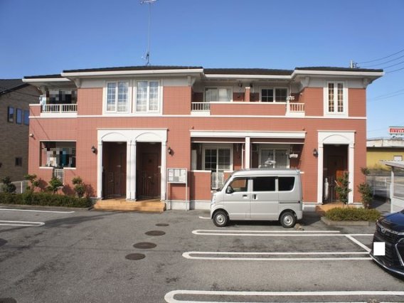 建物外観　オシャレな外観が特徴の賃貸住宅です♪