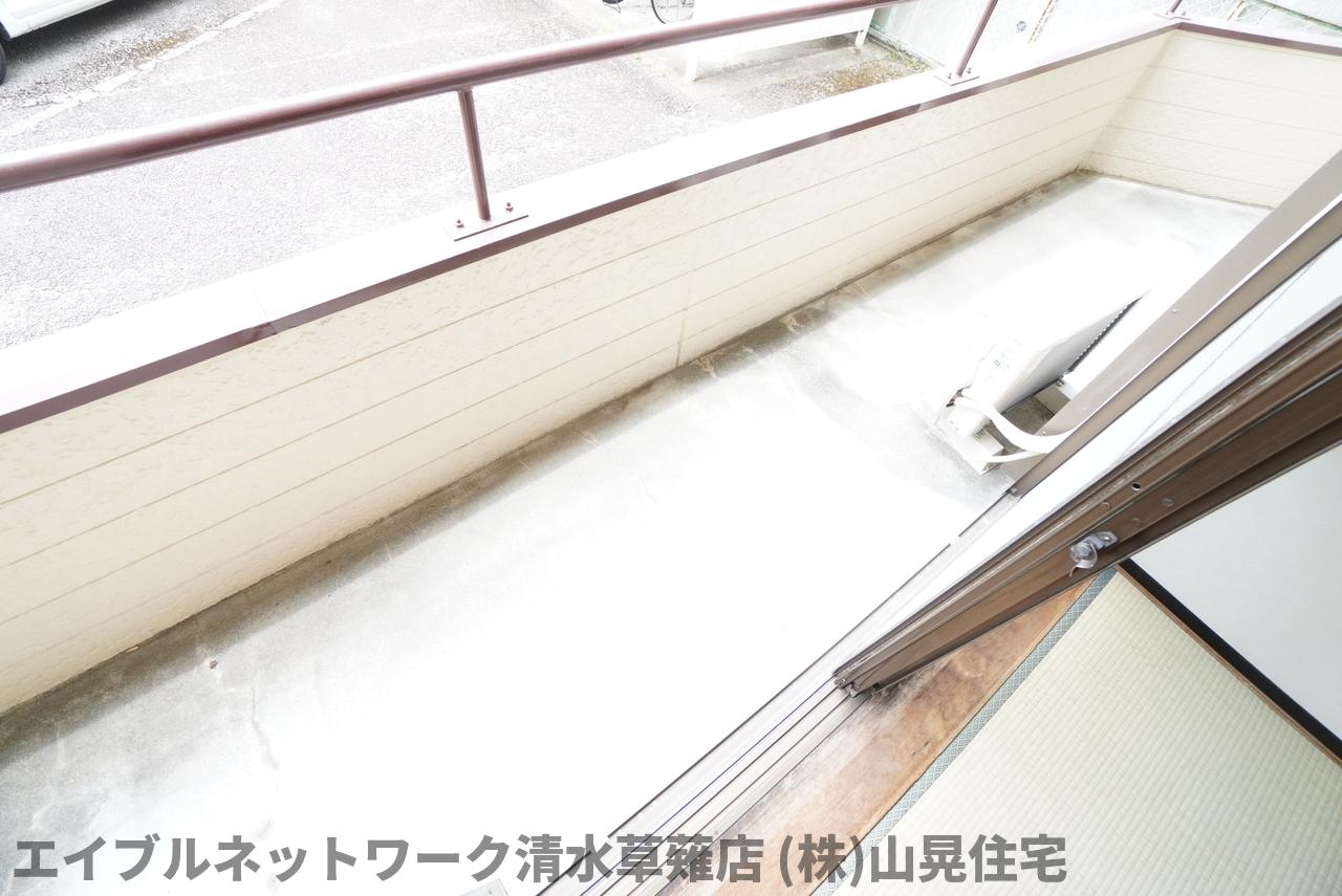 バルコニー　落ち着いた時間を過ごせるバルコニーです