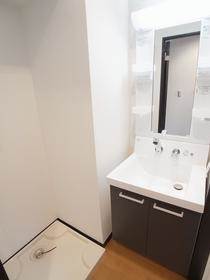 洗面設備　プライディア幕張の独立洗面台