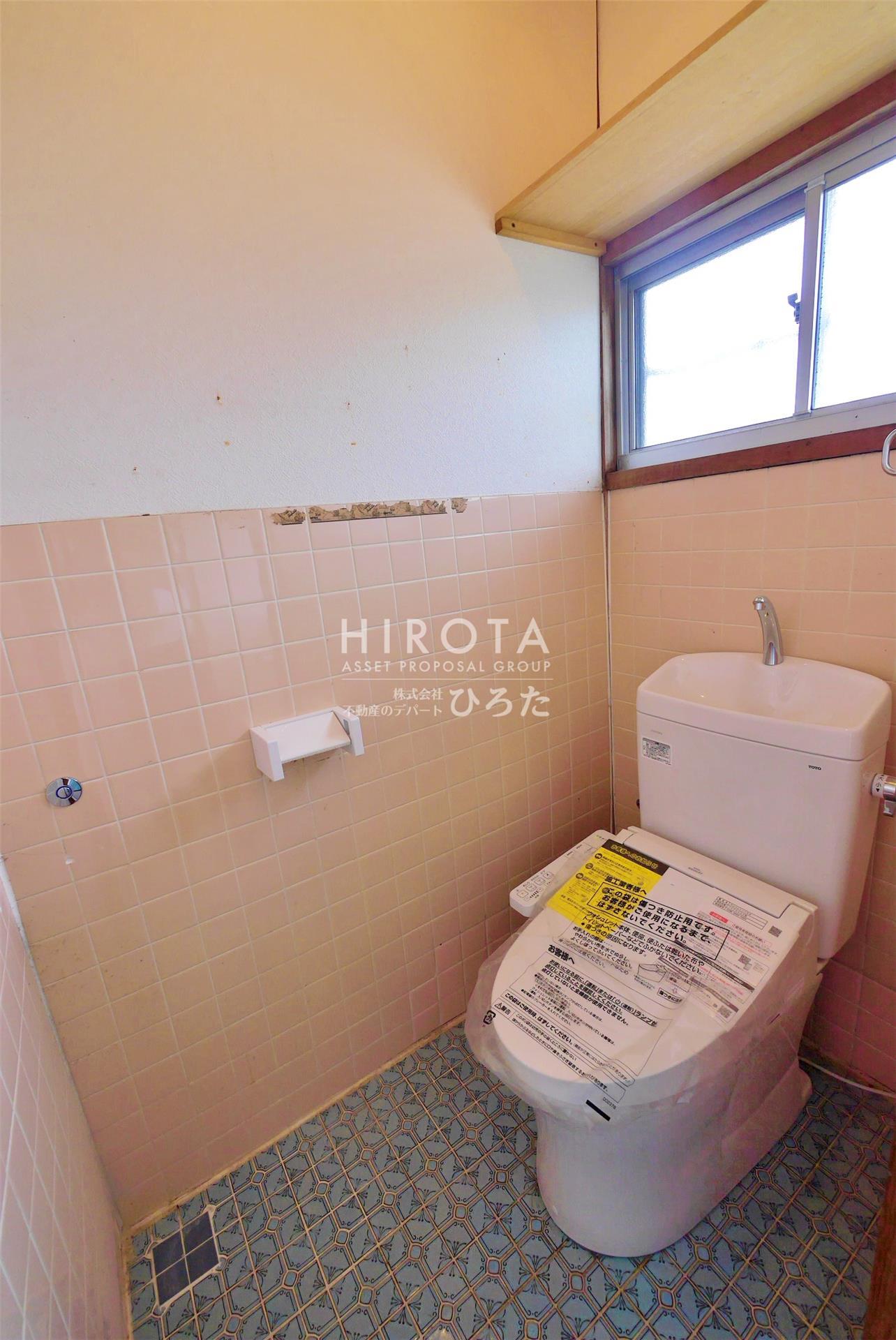 ＪＲ筑豊本線 筑前垣生駅 徒歩14分 1階建 築28年のトイレ写真
