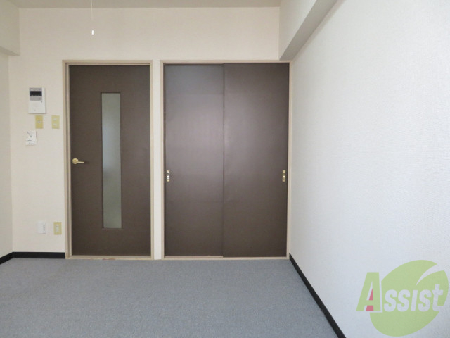 収納　クローゼット。荷物がたくさんあっても問題ないですね。