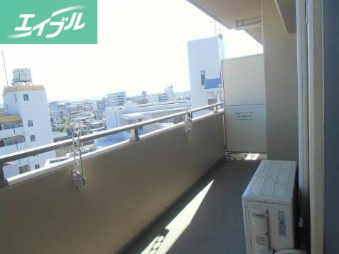 バルコニー　別のお部屋の写真です。実際とは異なります。