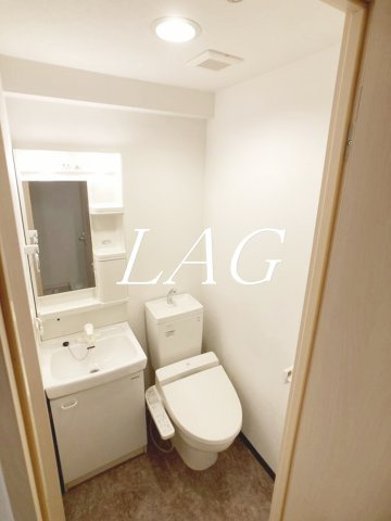 洗面設備　洗面台です。