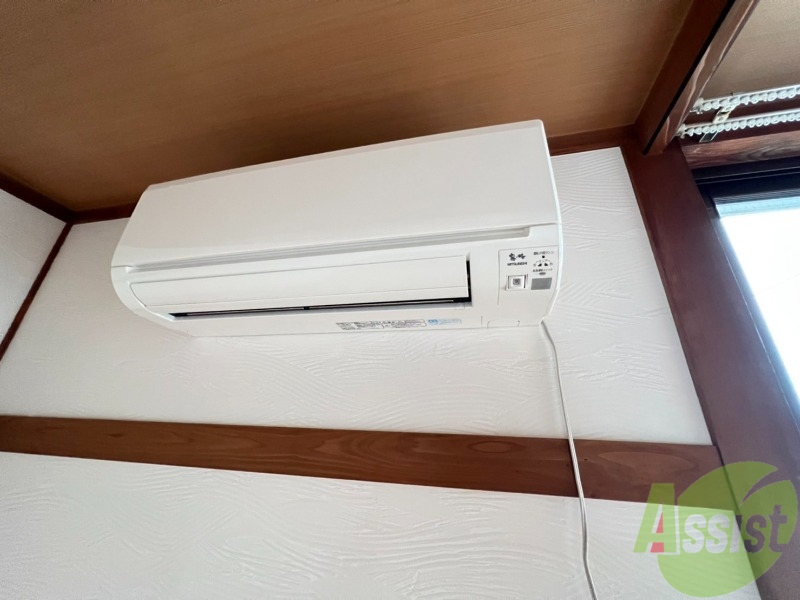 その他設備　エアコンが付いているので夏も冬も快適ですね～