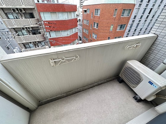 バルコニー　※別部屋の写真です