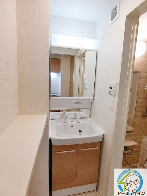 洗面設備　※パース写真