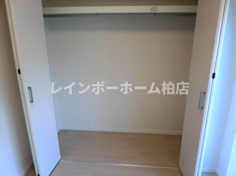 収納　クローゼットです