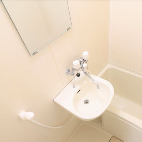 洗面設備　※別のお部屋の写真です