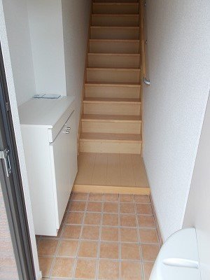 玄関　ゆったりとした玄関です