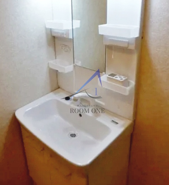 洗面設備　洗面台です。