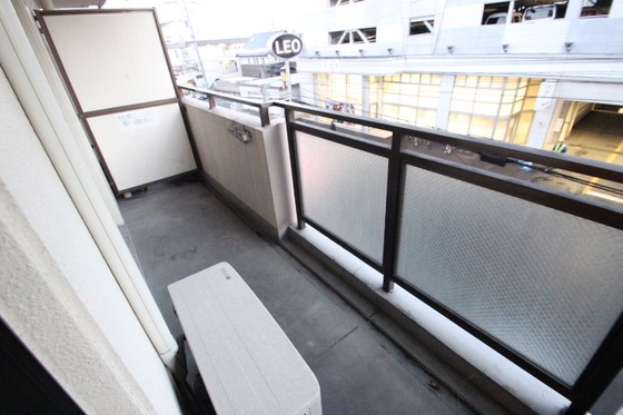 バルコニー　※別部屋の写真です