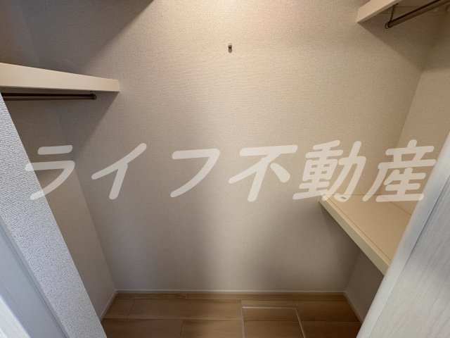 収納　十分な収納スペースがあります