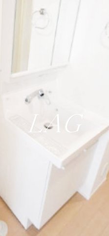 洗面設備　洗面台です。