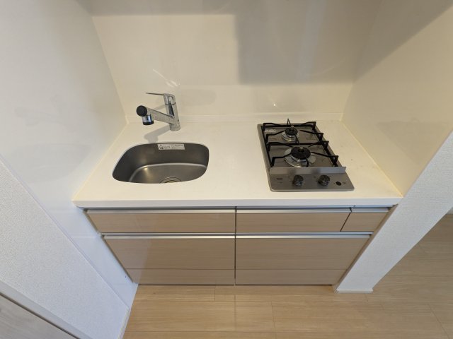 キッチン　☆2口コンロ付きのシステムキッチン☆