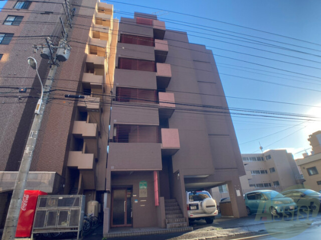 建物外観　札幌市中央区南６条西「リリーマンション」