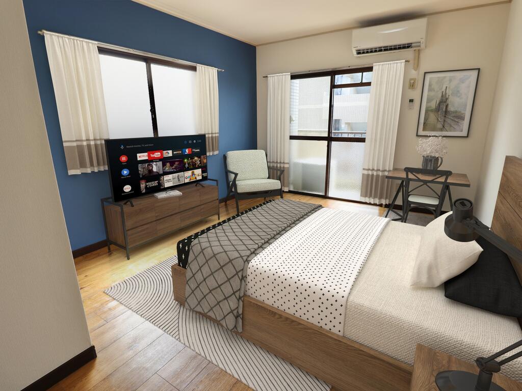 居室・リビング　この画像の家具・家電はCGです