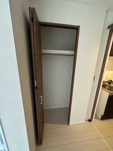 収納　十分な収納スペースがあります