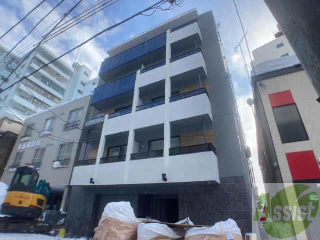 建物外観　札幌市中央区南５条西「ラヴィアンコート」