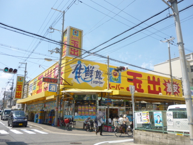 スーパー　スーパー玉出平野店（スーパー）まで667m