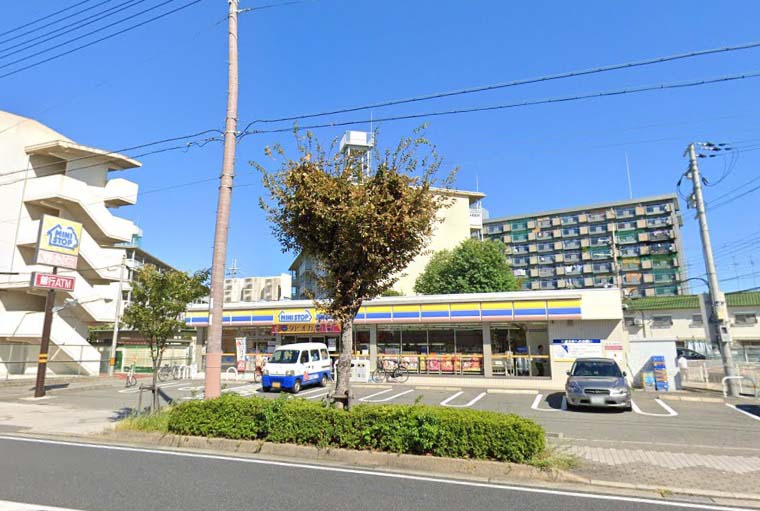 コンビニ　ミニストップ 尼崎口田中店（コンビニ）まで508m