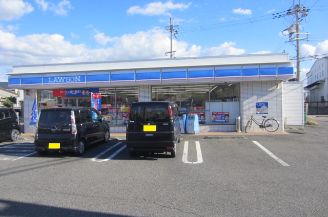 コンビニ　ローソン 泉佐野湊一丁目店（コンビニ）まで444m