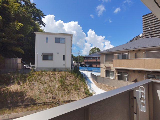 眺望　バルコニーからの眺望です