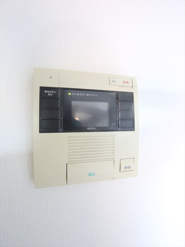 セキュリティ　TVモニター付インターホン