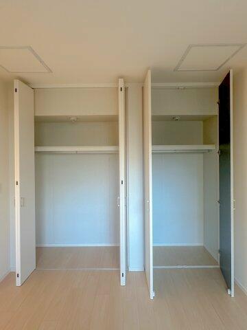 収納　別タイプのお部屋の写真です