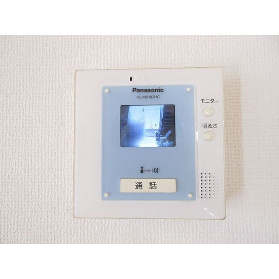 セキュリティ　ＴＶモニターインターホン付きで安心です！