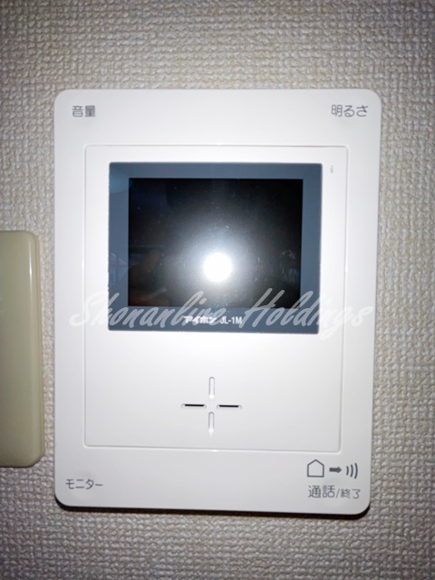 セキュリティ　モニタ付インターホンで安心♪