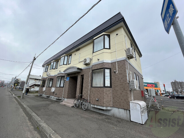 建物外観　札幌市東区北１４条東「エルム２」